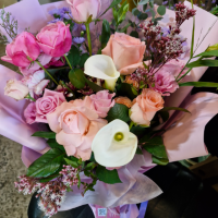 핑크꽃다발 썸네일 1